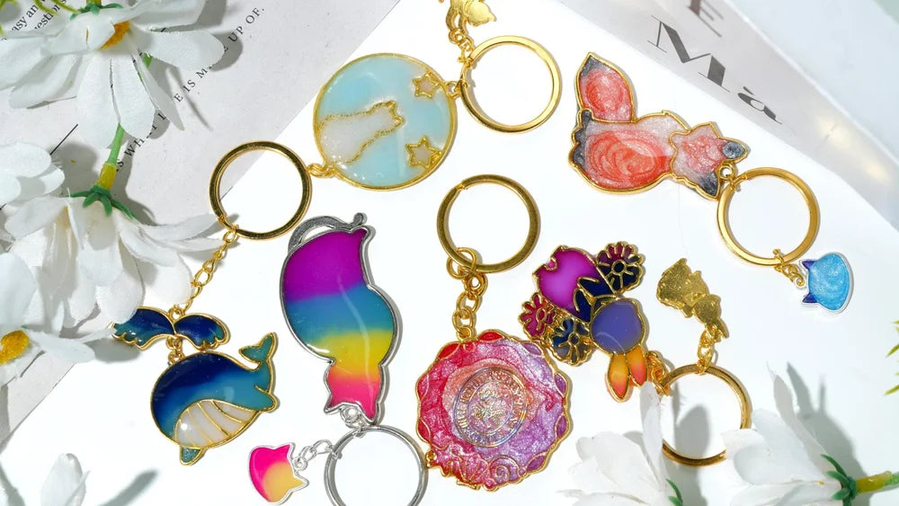 Uv resin keychains 25