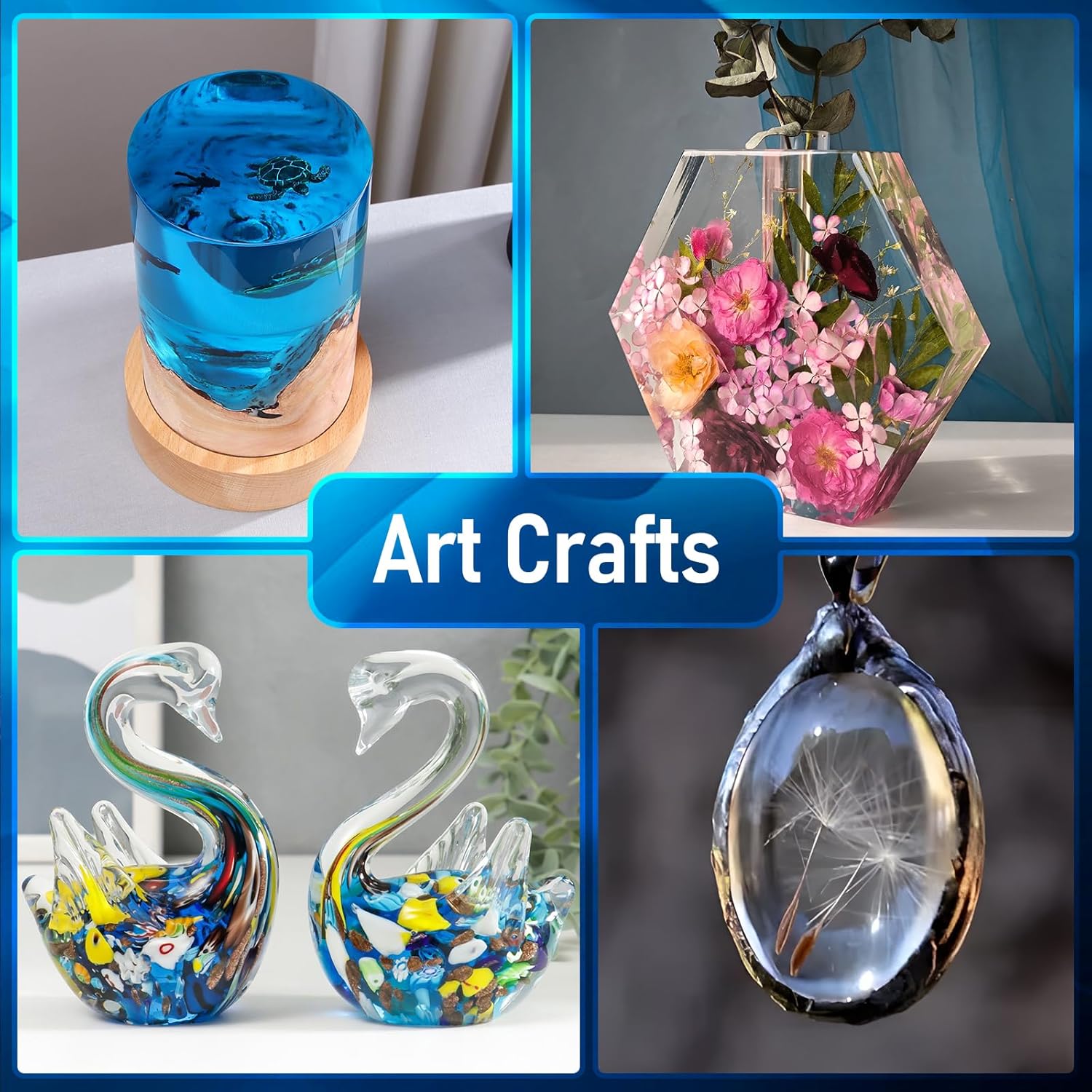 Deep Pour Epoxy Resin (2–4 Inch Casting)