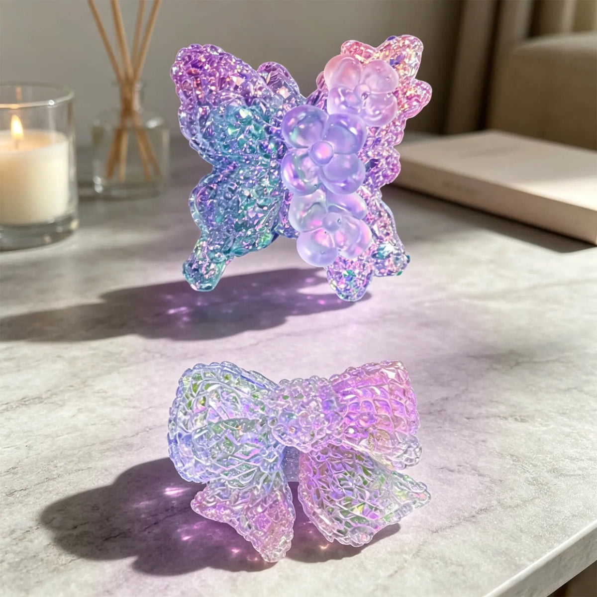 butterfly-epoxy-resin-crafts-with-diamond-texture