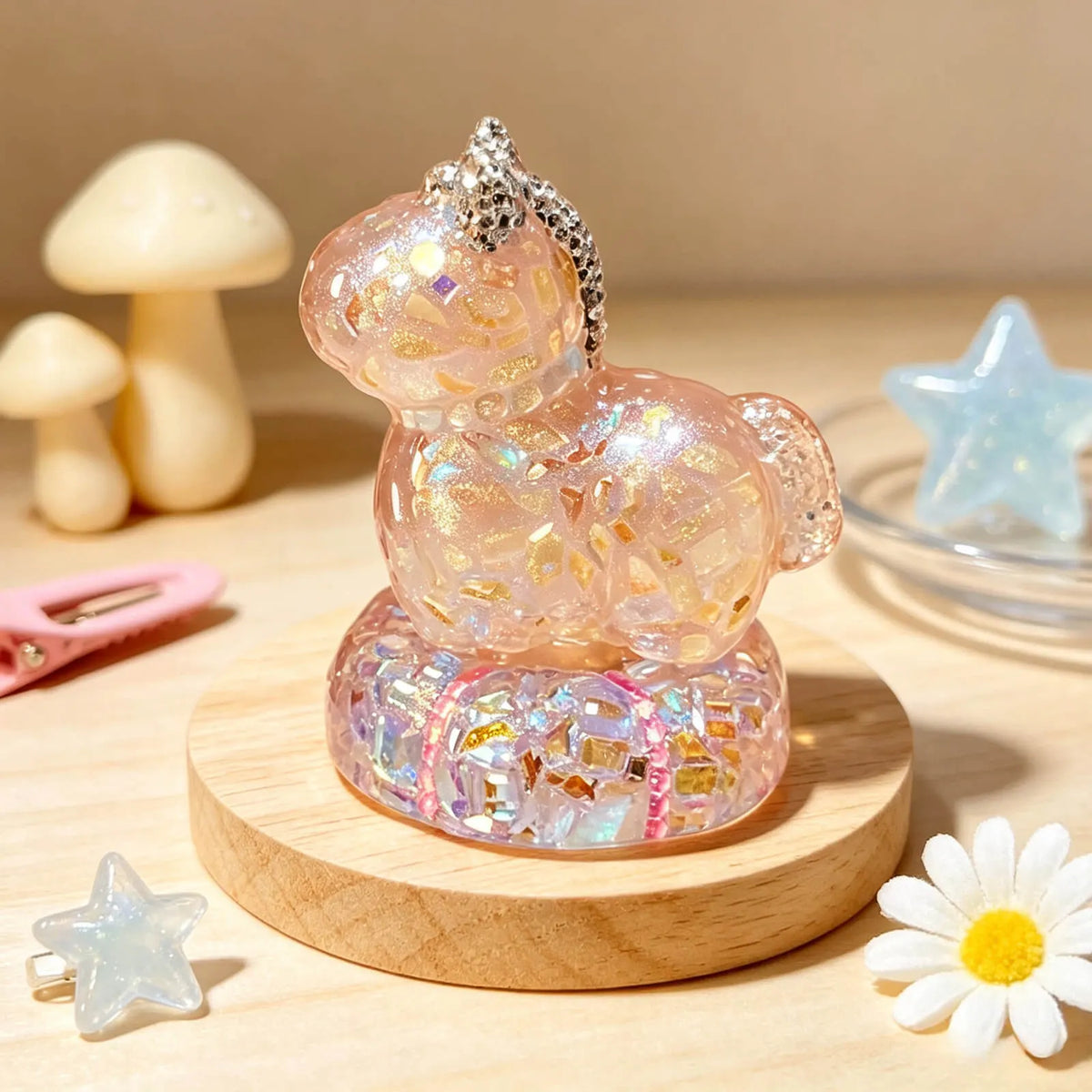 carousel-horse-resin-casting-with-colorful-finished-design
