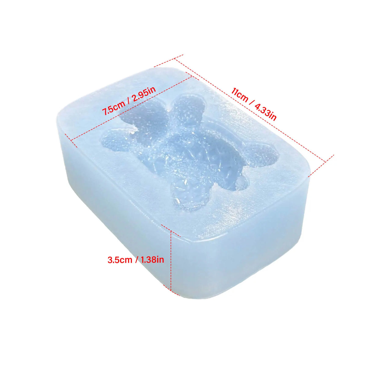 Little Turtle Silicone Mold for Resin Crafts