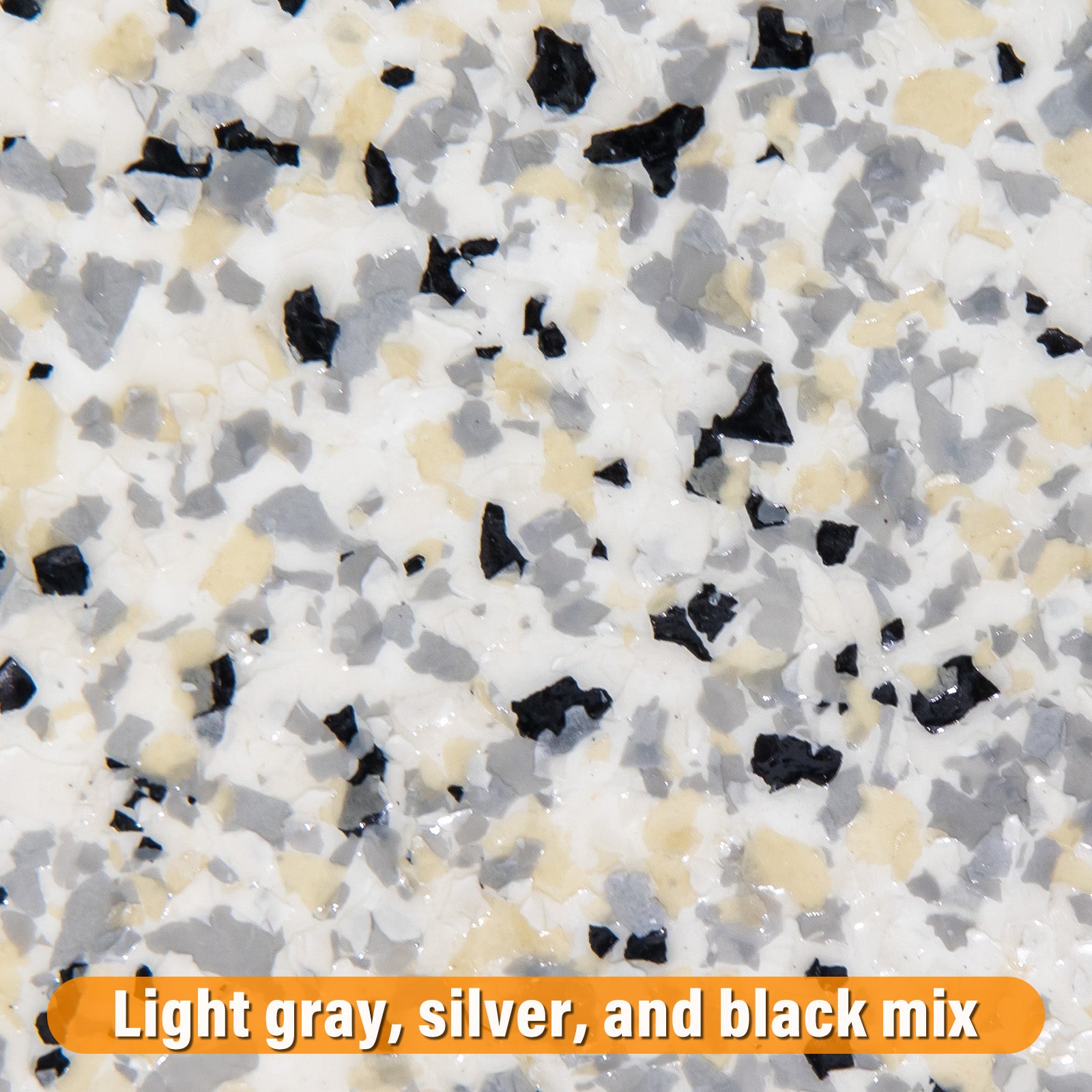 Flakes for Epoxy Resin Floor Coatings 1/4'' , 40 lbs | For Garage & Basement Floors