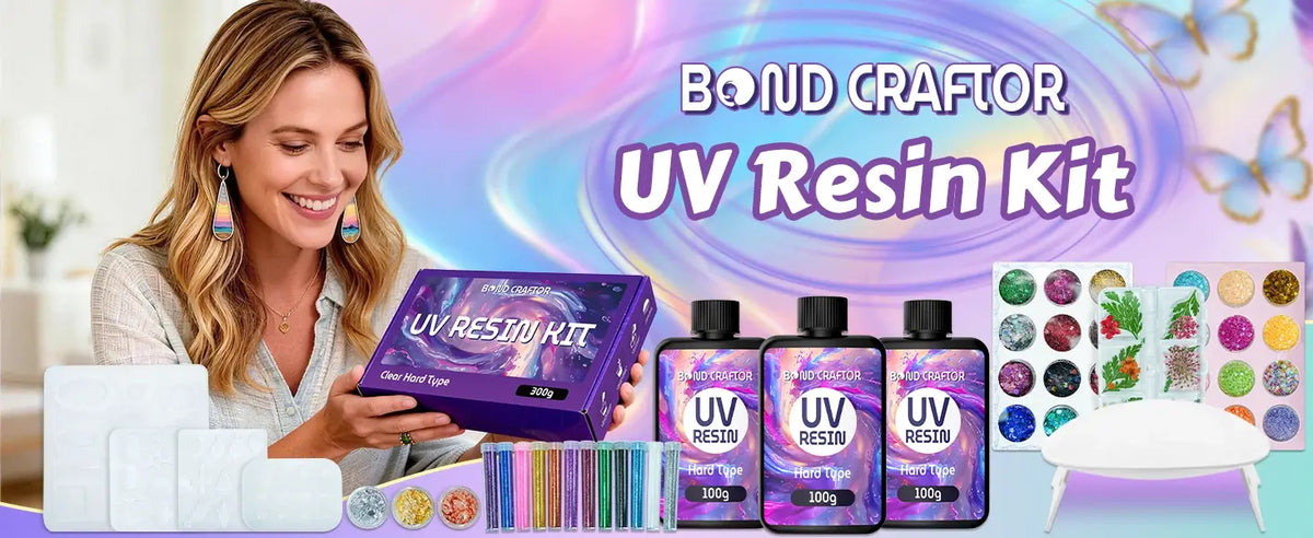 Uv resin kit showcase